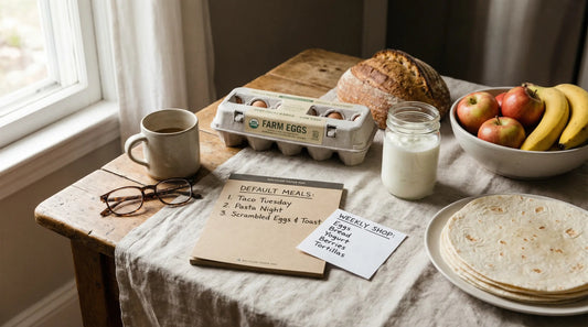 Default Meals for Decision Fatigue: How to Stop Deciding What to Eat From Scratch