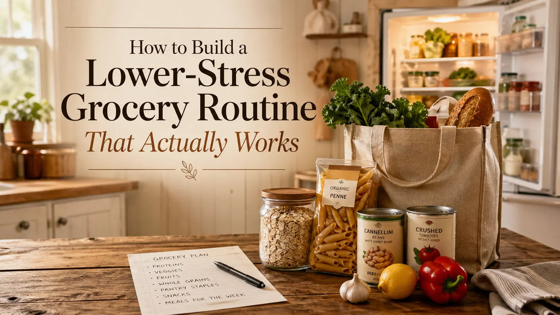 How to Build a Lower-Stress Grocery Routine That Actually Works