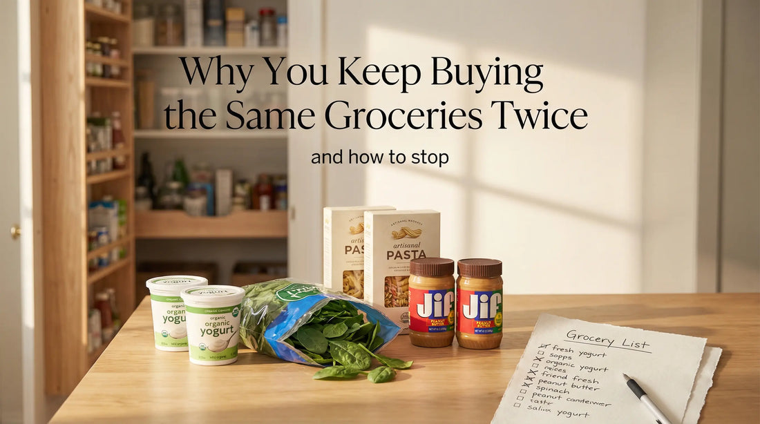 How to Stop Duplicate Grocery Buying With a Pantry-First Grocery Routine